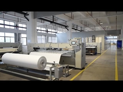 200g/m2 सुई फील्ड नैनोफाइबर लेपित धूल कारतूस फिल्टर मीडिया