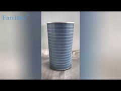 औद्योगिक निस्पंदन समाधान के लिए उच्च दक्षता वाले दीर्घवृत्तीय पी191920 लौ retardant फिल्टर कारतूस