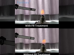 औद्योगिक सुरक्षा के लिए लौ retardant उपचार सामग्री के साथ धूल निस्पंदन