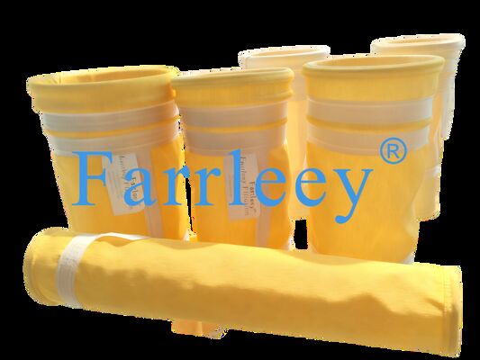 गुणवत्ता  PI630G High Temperature Anti-Static Filter Bags For Industrial Baghouse Collectors फैक्टरी