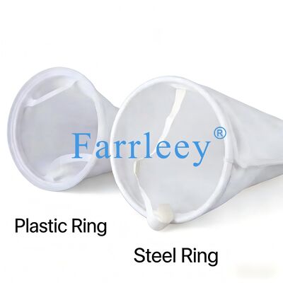 गुणवत्ता रासायनिक प्रसंस्करण और औद्योगिक निस्पंदन के लिए 1 से 200 माइक्रोन रेटिंग के साथ प्रीमियम पॉलीप्रोपाइलीन तरल फिल्टर बैग फैक्टरी